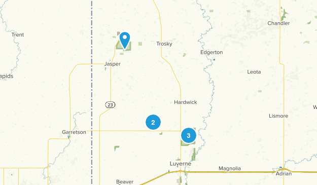 Jasper, Minnesota Map