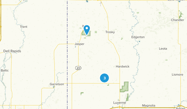 Jasper, Minnesota Map