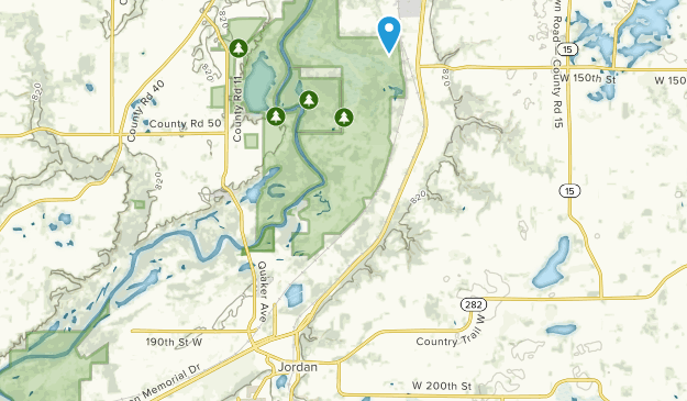 Jordan, Minnesota Map