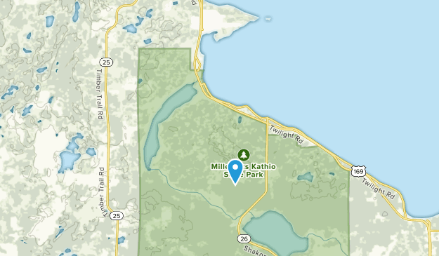 Kathio, Minnesota Map