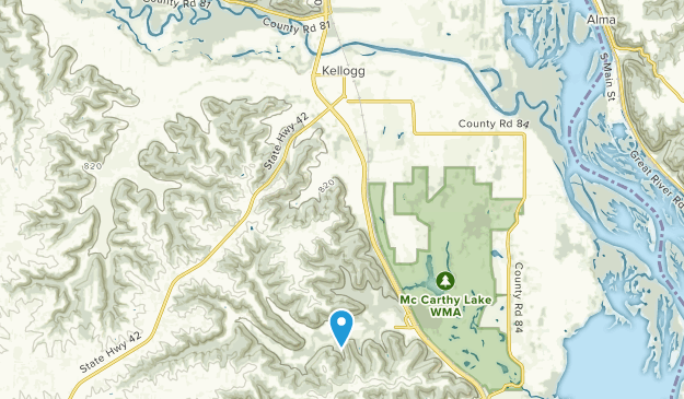 Kellogg, Minnesota Map