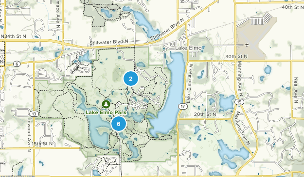 Lake Elmo, Minnesota Map
