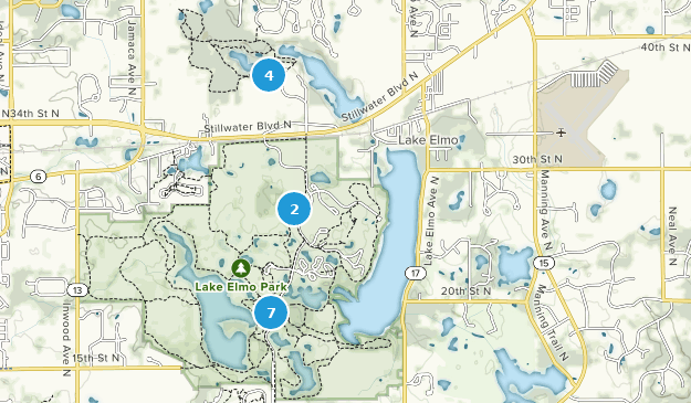 Lake Elmo, Minnesota Map