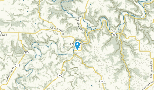 Lanesboro, Minnesota Map