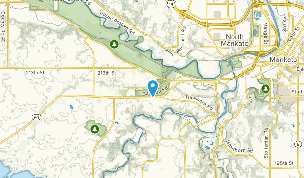LeHillier, Minnesota Map