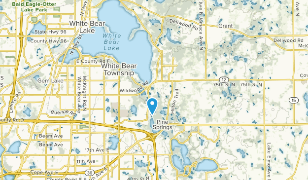 Mahtomedi, Minnesota Map