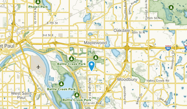 Maplewood, Minnesota Map
