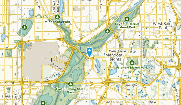 Mendota, Minnesota Map