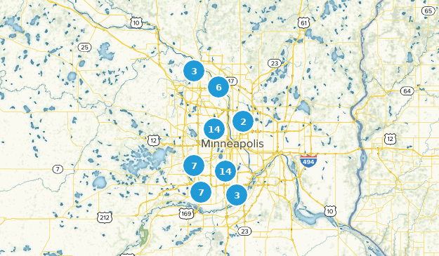 Minneapolis, Minnesota Map