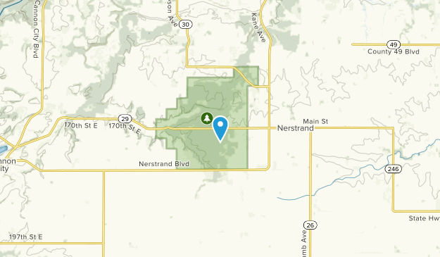 Nerstrand, Minnesota Map