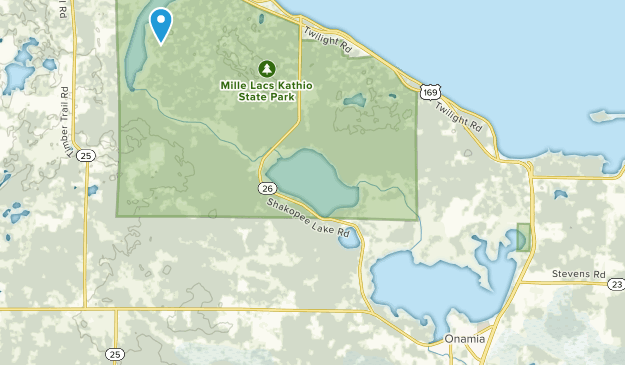 Onamia, Minnesota Map