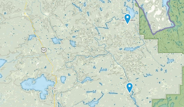 Orr, Minnesota Map