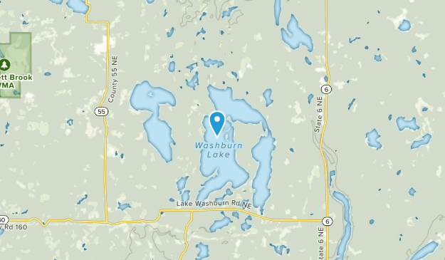 Outing, Minnesota Map