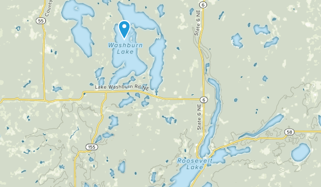 Outing, Minnesota Map