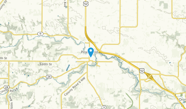 Pine Island, Minnesota Map