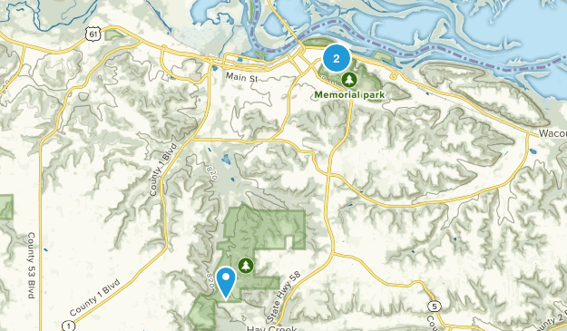 Red Wing, Minnesota Map