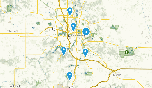 Rochester, Minnesota Map