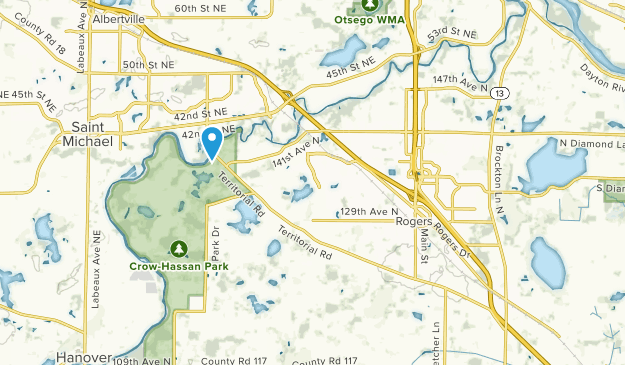 Rogers, Minnesota Map