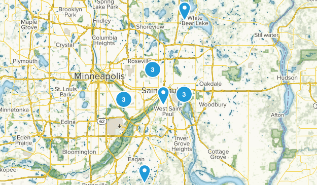 Saint Paul, Minnesota Map