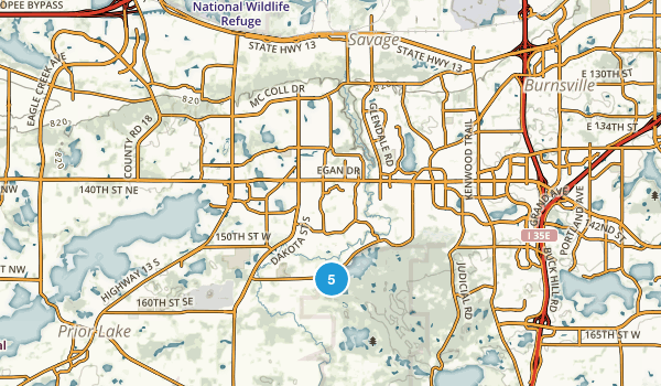 Savage, Minnesota Map