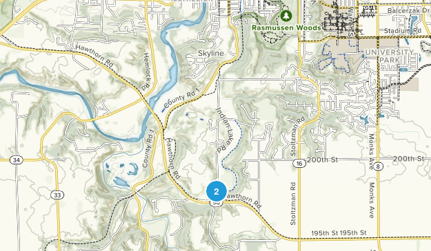 Skyline, Minnesota Map