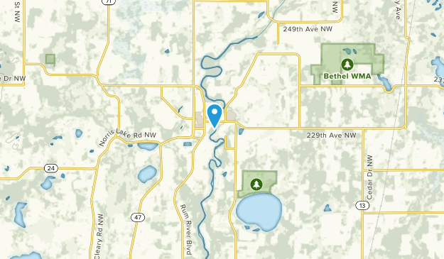 St Francis, Minnesota Map