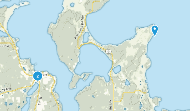 Walker, Minnesota Map