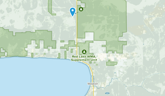 Waskish, Minnesota Map