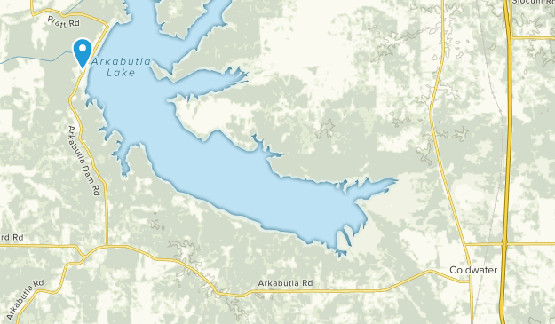 Coldwater, Mississippi Map