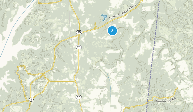 Dennis, Mississippi Map