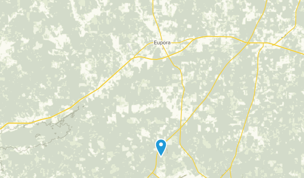 Eupora, Mississippi Map