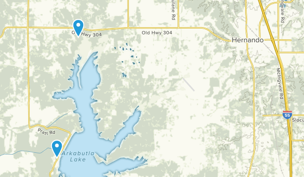 Hernando, Mississippi Map