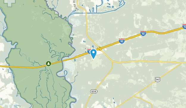 Logtown, Mississippi Map