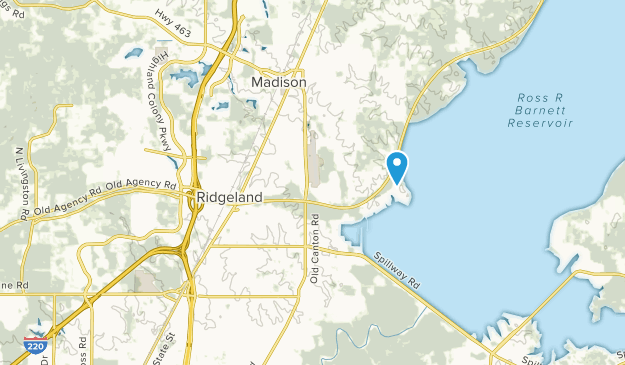 Ridgeland, Mississippi Map