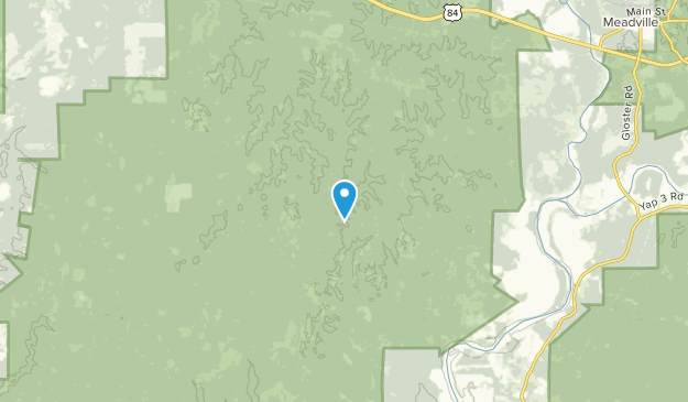 Roxie, Mississippi Map