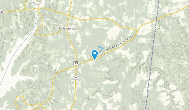 Tishomingo, Mississippi Map