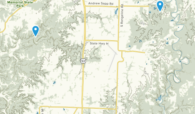 Ashland, Missouri Map