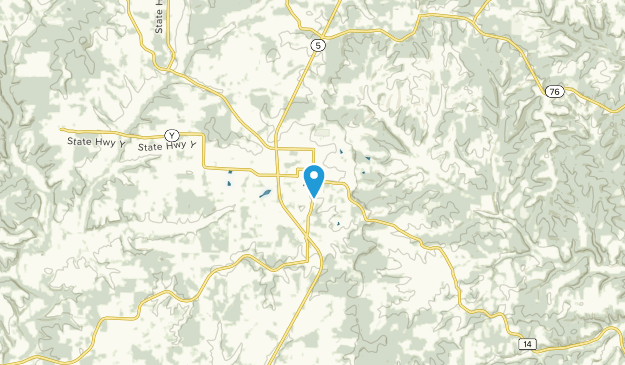 Ava, Missouri Map