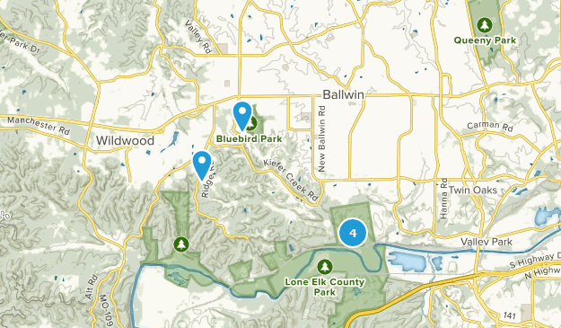 Ballwin, Missouri Map
