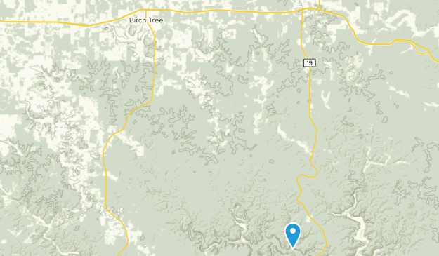 Birch Tree, Missouri Map