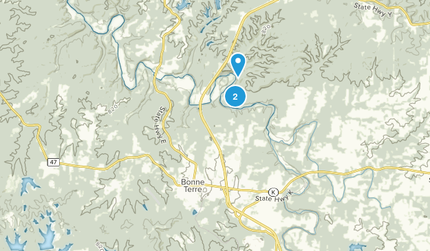 Bonne Terre, Missouri Map