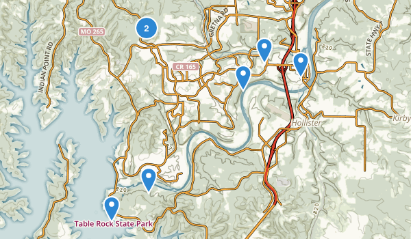 Branson, Missouri Map