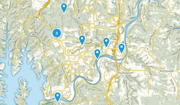 Branson, Missouri Map