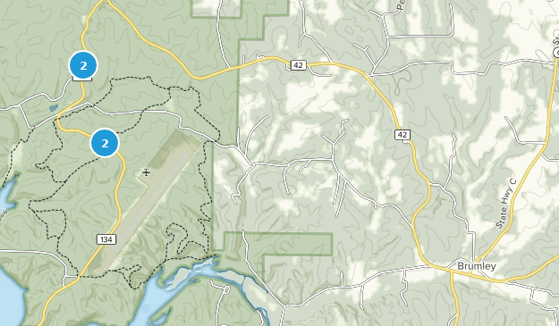 Brumley, Missouri Map