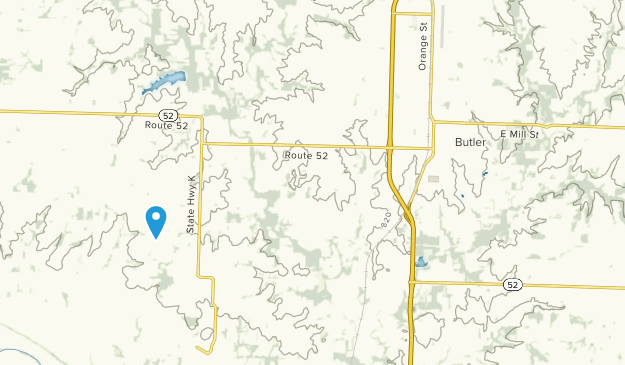 Butler, Missouri Map