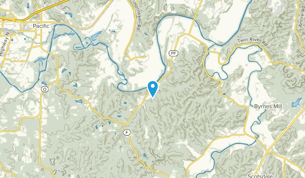 Byrnes Mill, Missouri Map