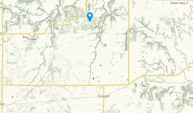 Cowgill, Missouri Map