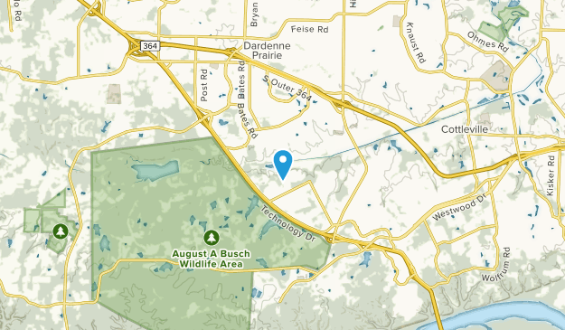 Dardenne Prairie, Missouri Map