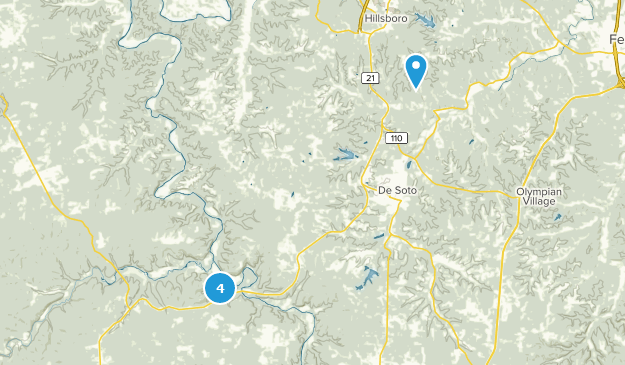 De Soto, Missouri Map
