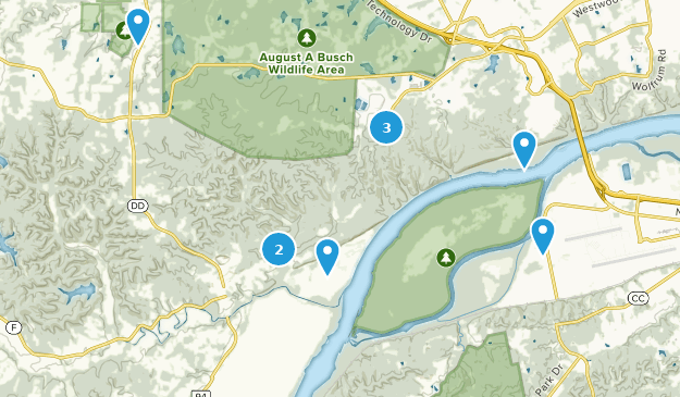 Defiance, Missouri Map